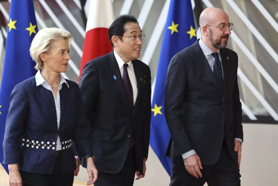 “Pakti i AI” BE dhe Japonia të gati për bashkëpunim. Marrëveshja vuloset në 30 prill