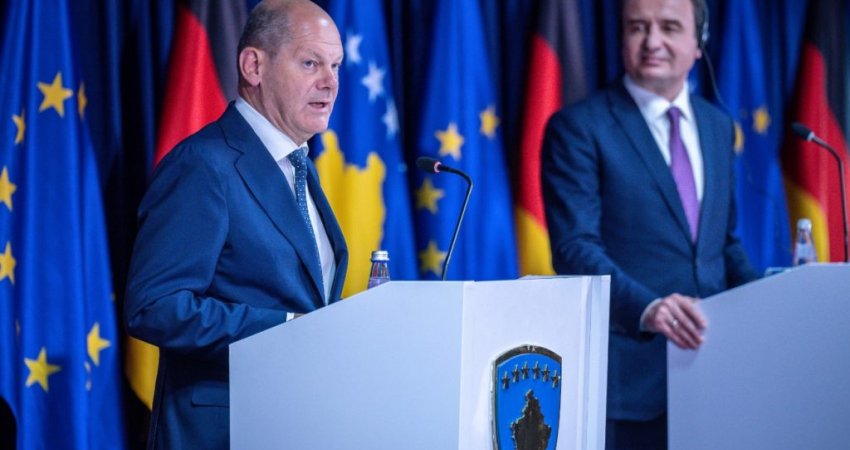 Kurti i thotë Scholzit se shpreson në mbështetjen e Gjermanisë për anëtarësimin e Kosovës në Këshillin e Evropës