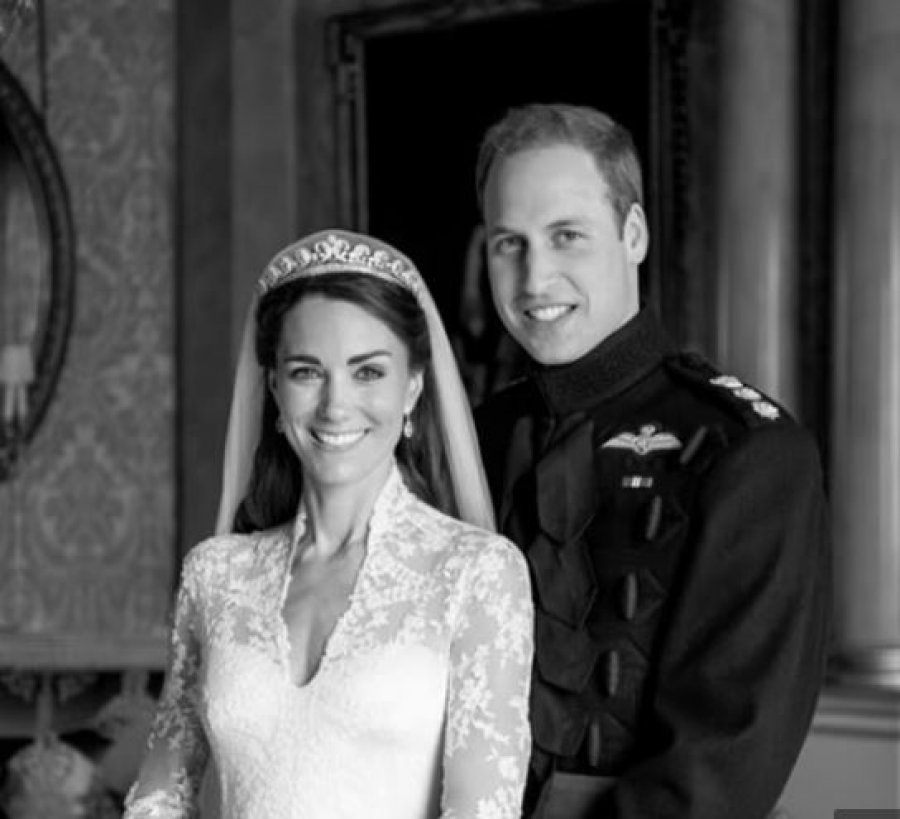 Kate Middleton dhe Princi William festojnë 13-vjetorin e martesës, zbulojnë foton e papublikuar nga dasma