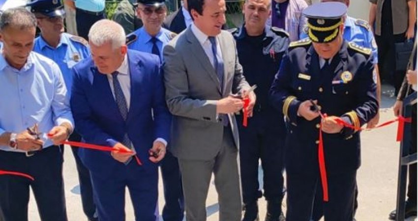 Kurti, Sveçla dhe Hetemi në veri, hapet një stacion i ri policor