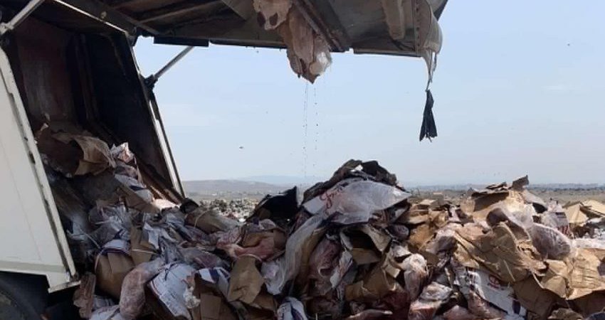 AUVK , asgjëson 26 ton mish të prishur