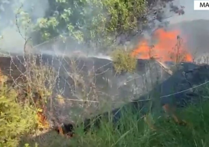 Dogji një sipërfaqe toke me pemë e shkurre dhe rrezikoi disa banesa, arrestohet 48-vjeçari në Durrës