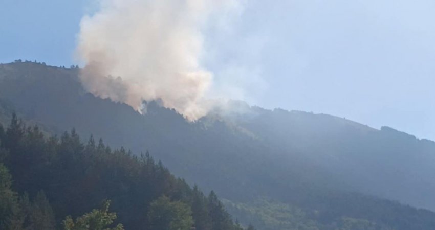 Zjarret në Parkun Nacional të Sharrit – Kërkohet intervenimi i KFOR-it dhe FSK-së