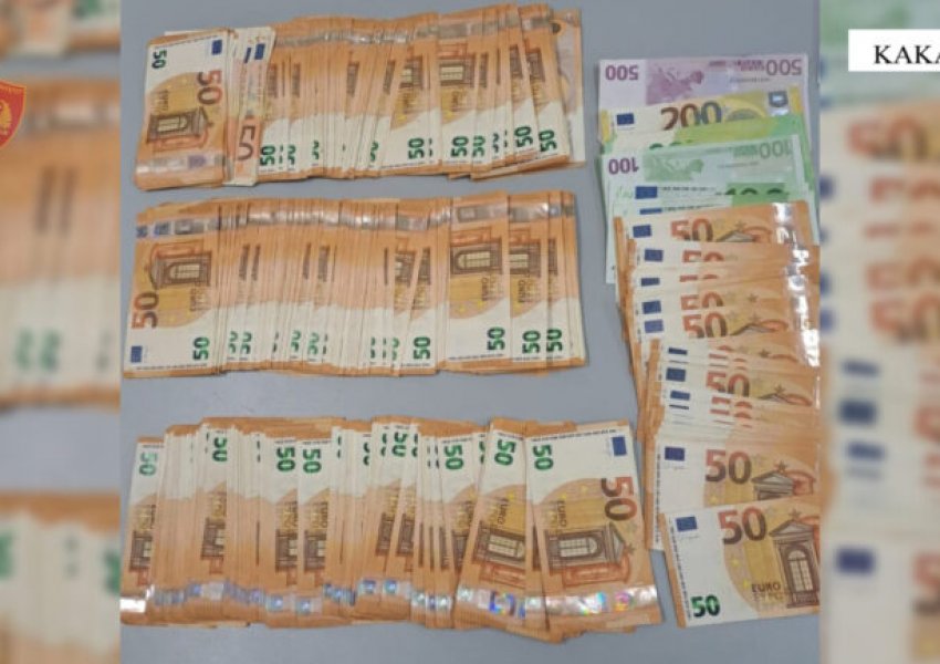 Tentoi të dilte nga Shqipëria, me 19 150 euro të padeklaruara, e pëson 38-vjeçari në Kakavijë