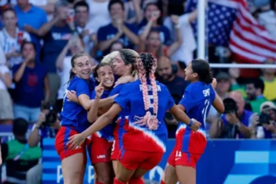 Futboll femra, Paris 2024: SHBA mposht Brazilin dhe shpallet kampione olimpike për herë të 5-të
