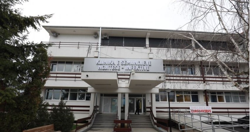 Shtatë pacientë me Covid në Klinikën Infektive