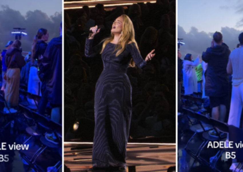 Fansat e zhënjyer nga koncerti i Adele në Mynih, hipën në karrige për ta parë