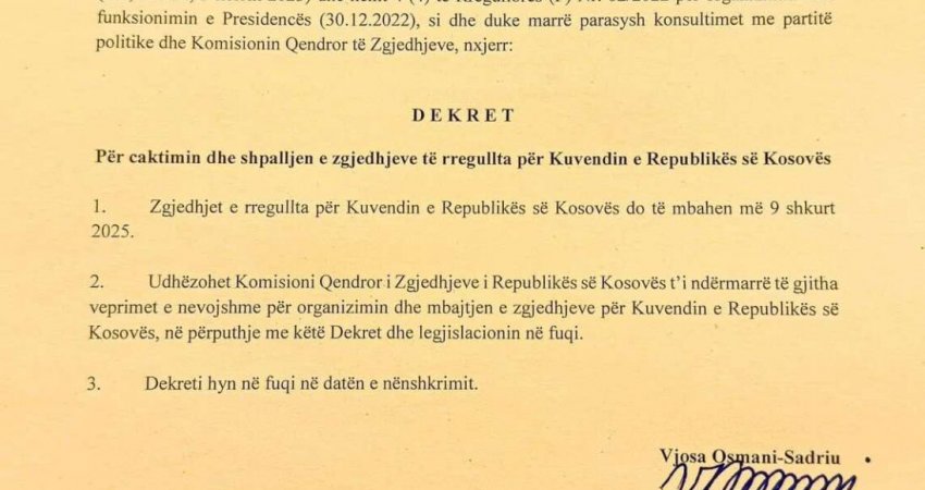 Si reaguan krerët e opozitës pas shpalljes së datës së zgjedhjeve