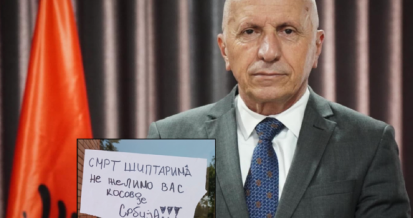 ​Shfaqet edhe një mbishkrim antishqiptar në Bujanoc, Kamberi: Mesazhet kërcënuese janë shndërruar në përditshmëri