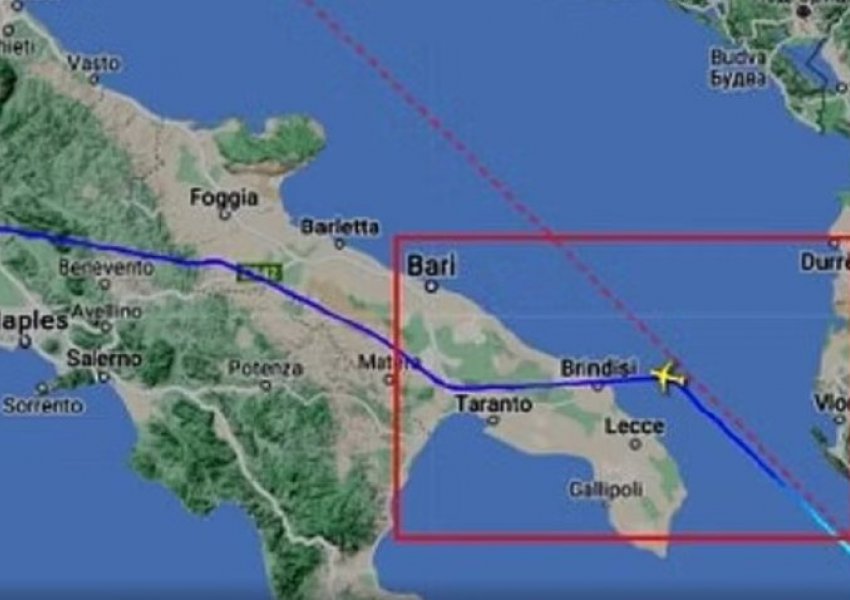 Turbulenca të mëdha në mbi 8 mijë metra mbi Adriatik, avioni bën ulje të detyruar në Romë, dy të plagosur