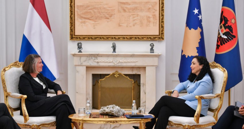 Osmani pret në zyre ambasadoren e re të Holandës, e falënderon për mbështetjen në rrugën euroatlantike