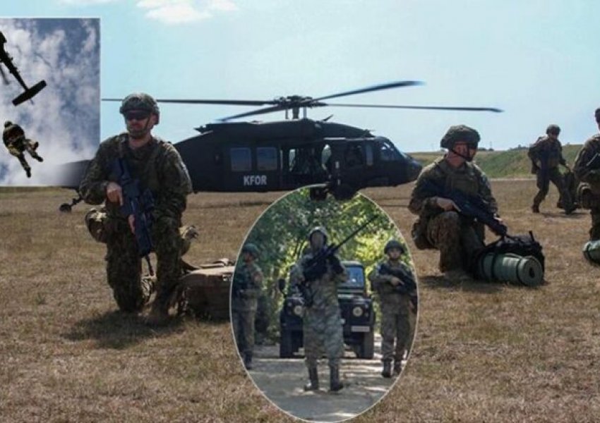 Trupat e KFOR-it kryejnë stërvitje e patrullime me mjete të rënda në zona të ndryshme të Kosovës