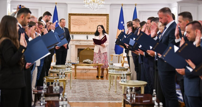 Propozimi i KGjK-së, Osmani dekreton 31 gjyqtarë të rinj