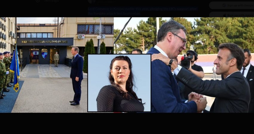 'Cameron në Kosovë dha mbështetjen e Britanisë pas sulmit në Banjskë, Macron në Serbi i shiti avionë luftarakë Vuçiqit'