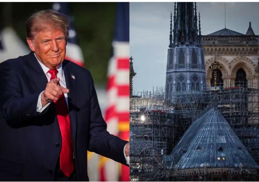 Trump do marrë pjesë në rihapjen e katedrales ‘Notre Dame’ në Paris