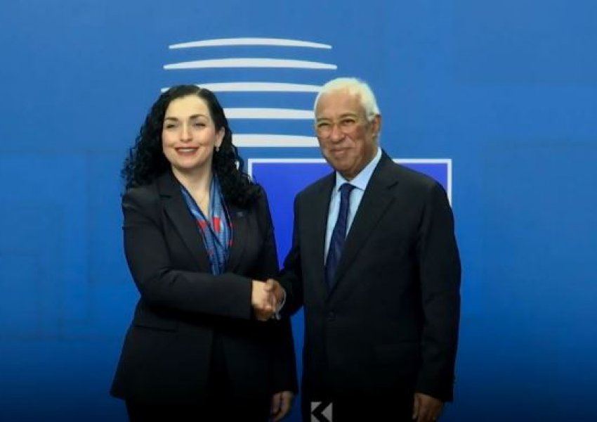 Osmani pritet nga Shefi i ri i Këshillit Evropian në Bruksel 