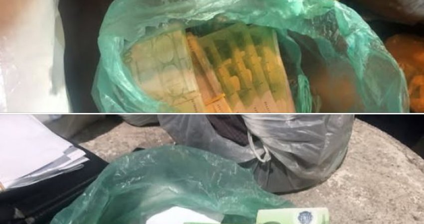 Policia kontrollon veturën e një qytetari në pikën kufitare në Bërnjak, konfiskon 22 mijë euro të padeklaruara
