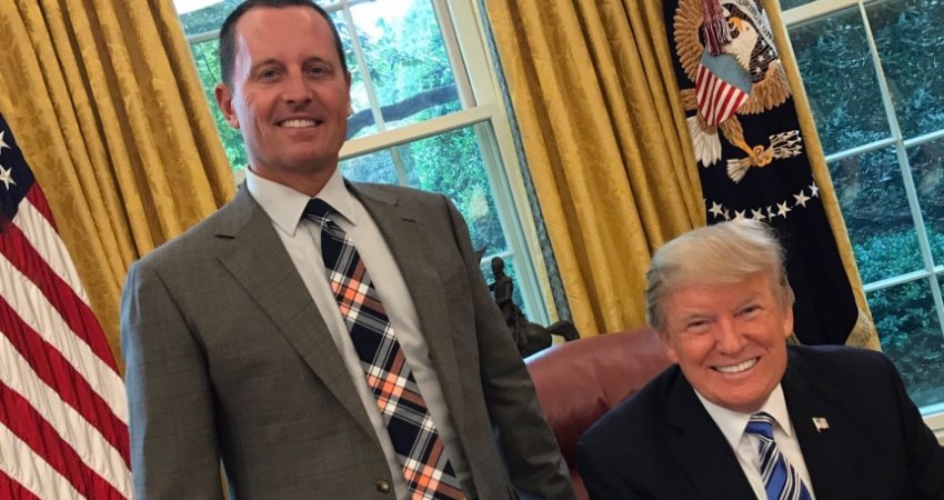 Gazeta amerikane: Grenell refuzoi disa poste, por mund të marrë ende një rol të rëndësishëm në Administratën Trump