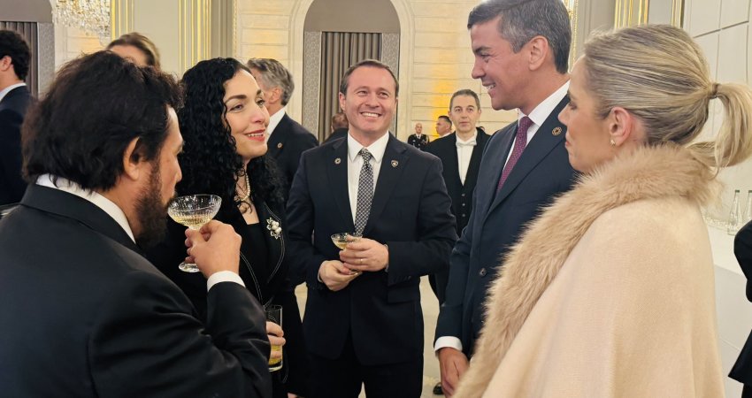 S’ndalen takimet e Osmanit në Francë, i radhës ai me presidentin e Paraguajit