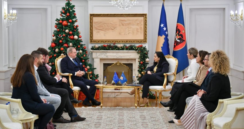 Osmani priti në takim eurodeputetin Riho Terras, temë diskutimi siguria