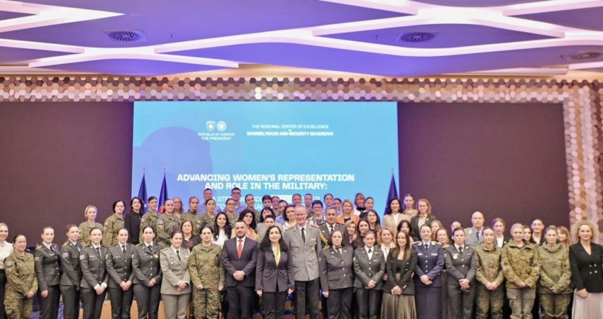 Osmani: Gratë në uniformë janë imazhi i Kosovës dhe i FSK-së