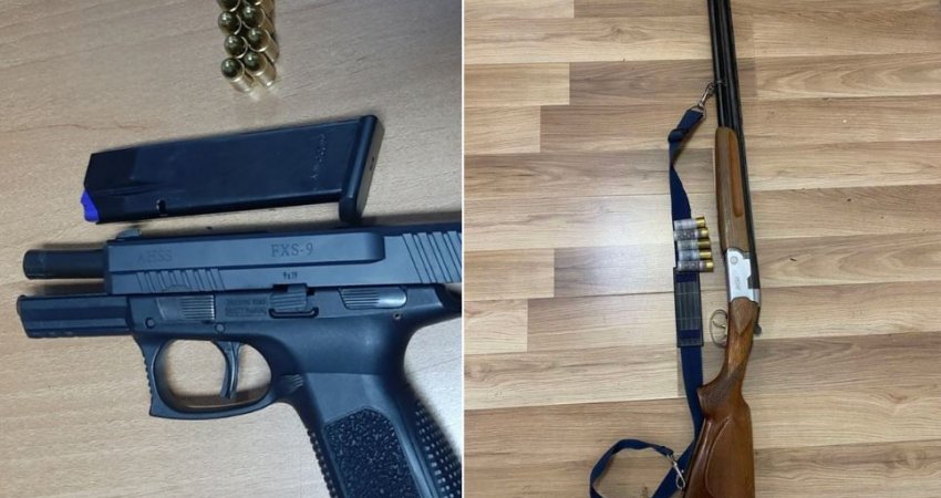 Konfiskohet dy armë pa leje në Shtime dhe në Ferizaj