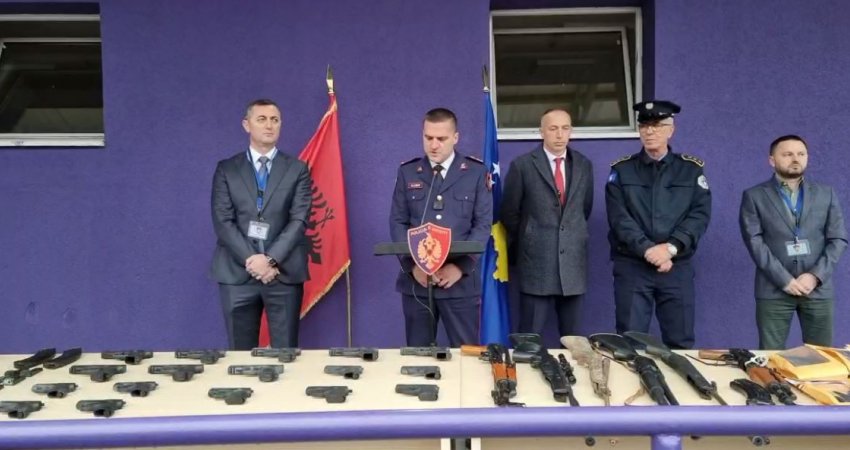 Shkatërrohet grupi kriminal i trafikut të armëve Kosovë-Shqipëri, lëshohen 14 urdhërarreste 