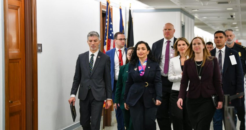 Osmani në Washington takohet me senatorin amerikan