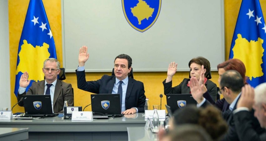 Qeveria miraton nëntë vendime të ndryshme