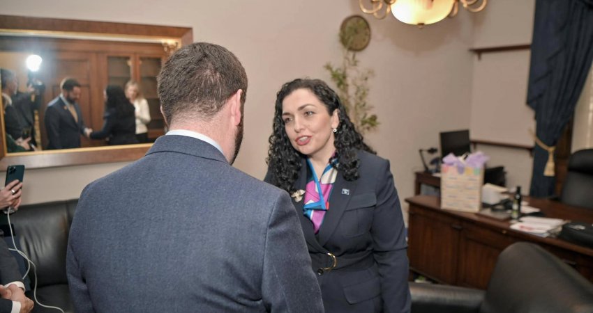Osmani takohet me kongresistin Lawler, shprehin interes për bashkëpunim në fusha të ndryshme   
