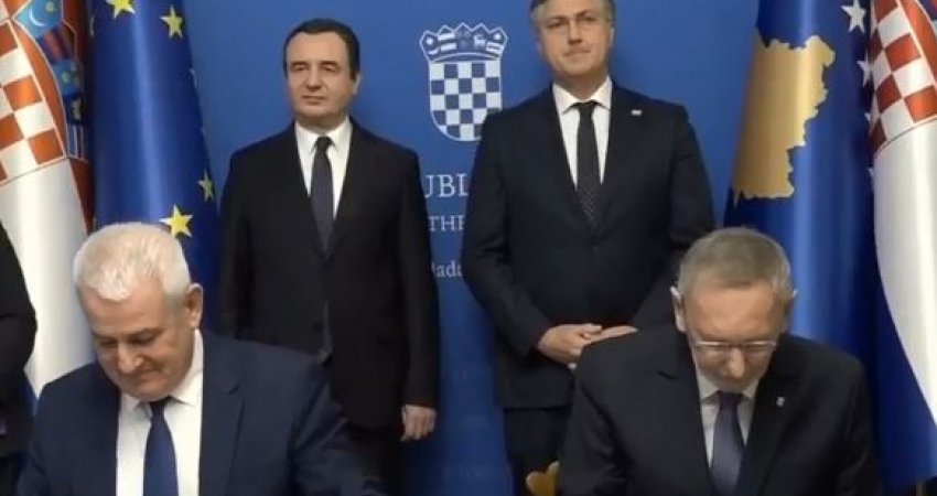 Nënshkruhen marrëveshje të rëndësishme mes Kosovës dhe Kroacisë