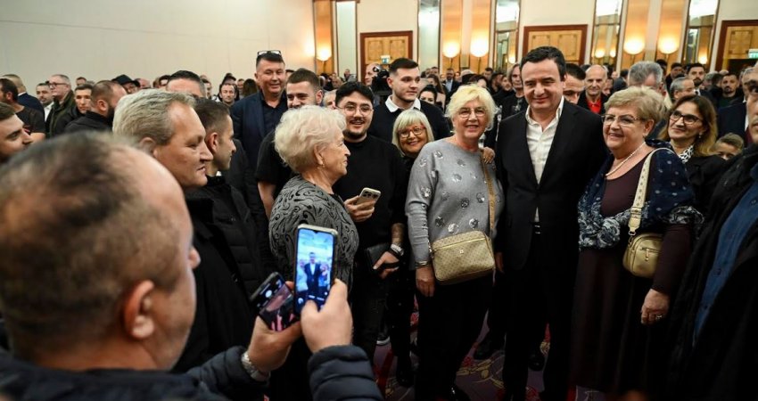 Kurti në Kroaci u mirëprit nga bashkatdhetarë