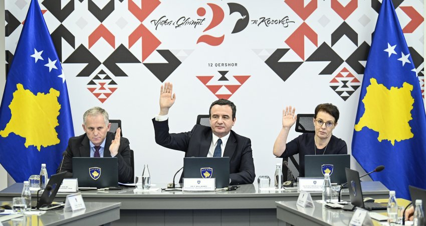 Mbledhja e sotme e Qeverisë, të gjitha vendimet që u morën