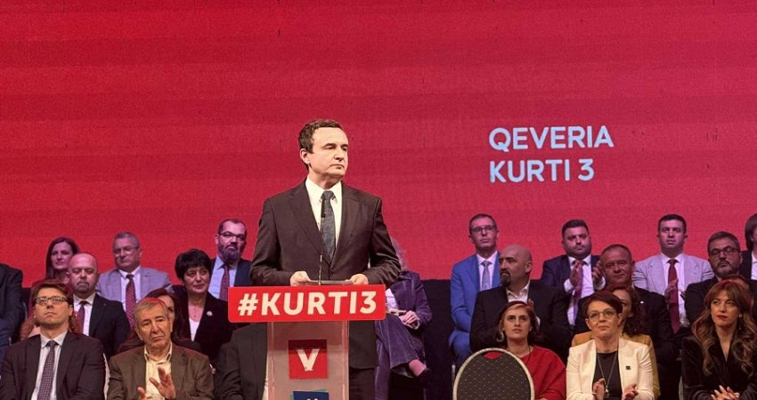 Kurti: Nuk humbim kohë me të tjerët, synojmë gjysmë milionë vota më 9 shkurt