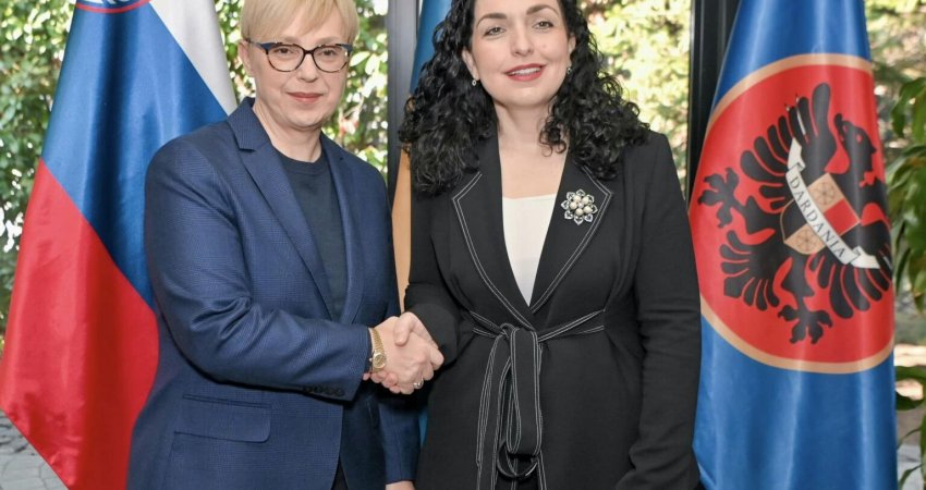 Osmani zhvillon takim me homologen e saj sllovene, flasin për sigurinë dhe integrimin euroatlantik
