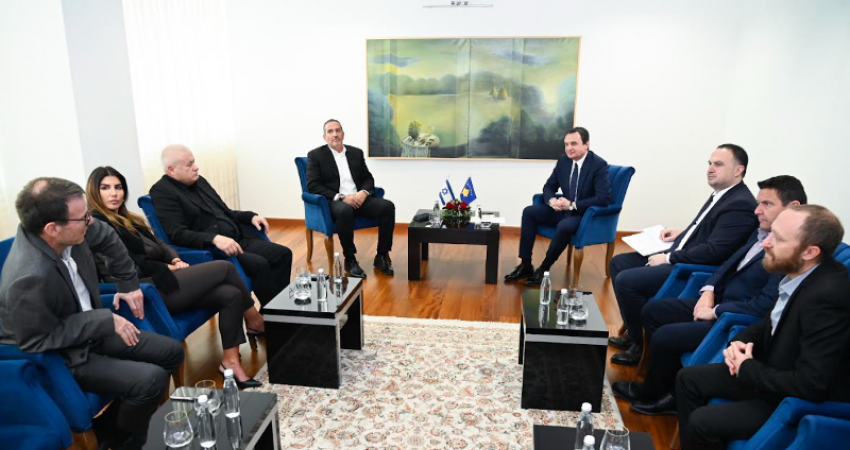 Kurti pret një delegacion të bizneseve nga Izraeli, flasin për mundësitë në Kosovë për investime të huaja