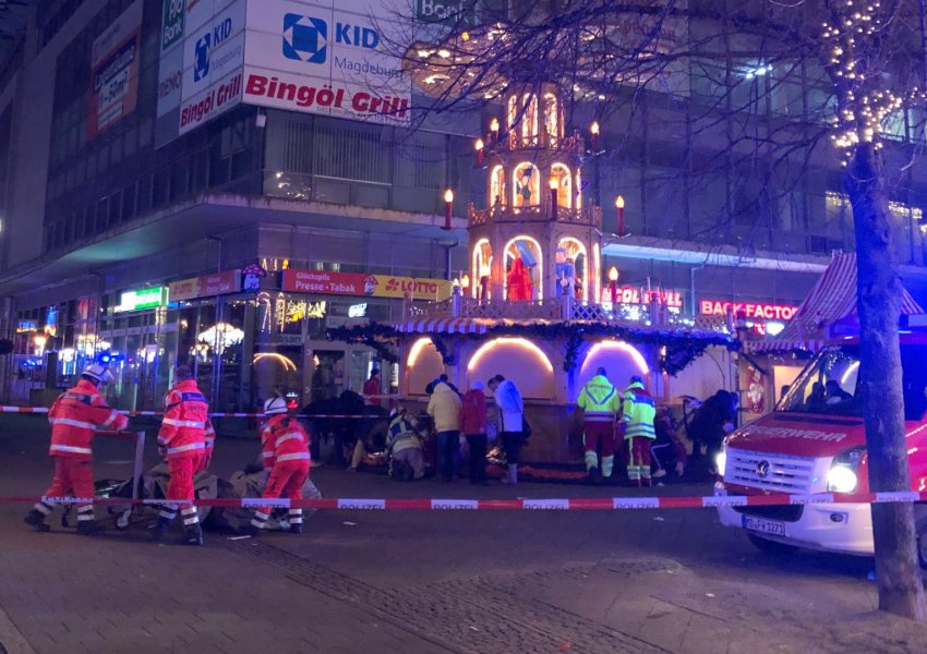 Sulm terrorist pak para Krishtlindjeve në Magdeburg, një i vdekur dhe dhjetëra të plagosur 