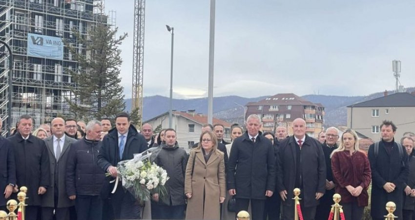 35-vjetori i themelimit të LDK-së, Abdixhiku me bashkëpartiakë nderojnë Rugovën