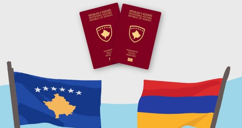 Armenia konfirmon njohjen e pasaportave, sqaron se nuk e ka ndryshuar qëndrimin ndaj pavarësisë së Kosovës