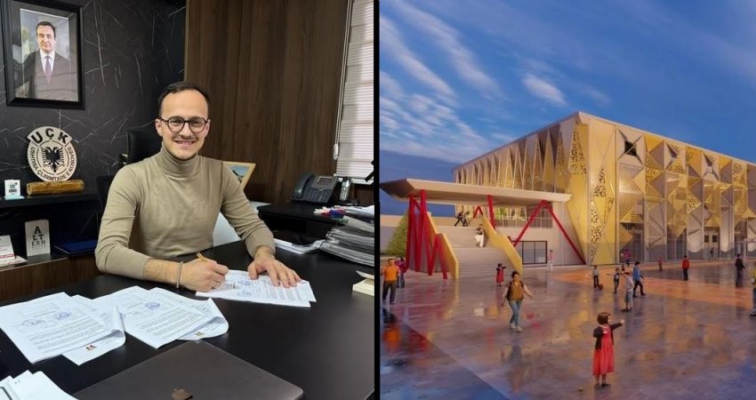 Nënshkruhet kontrata në vlerë 2.7 milionë euro për renovimin e palestrës së sporteve, në Gjilan