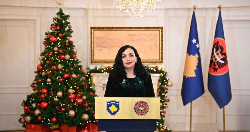 Osmani uron qytetarët: Të hyjmë në vitin 2025 me shpresë, vendosmëri dhe përkushtim
