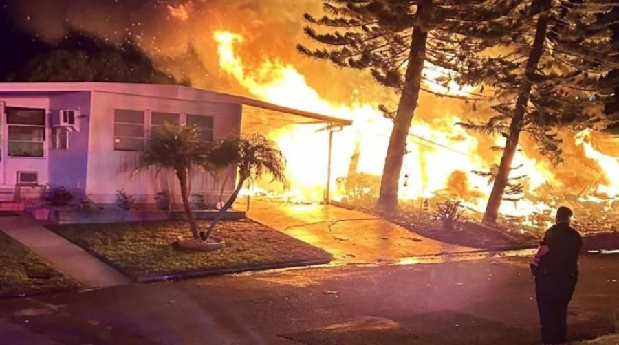 Avioni rrëzohet mbi një shtëpi në Florida, raportohet për viktima