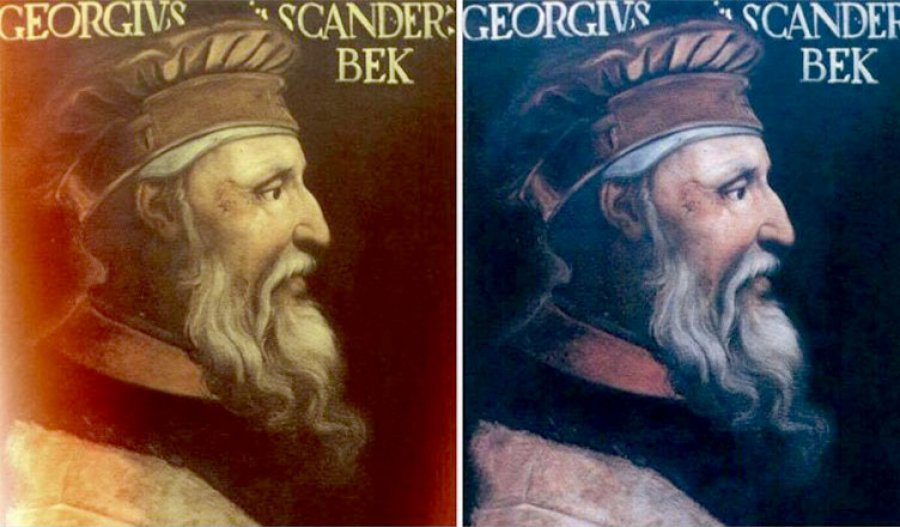 Me një plagë në syrin e djathtë, historia e portretit të vetëm origjinal të Skënderbeut