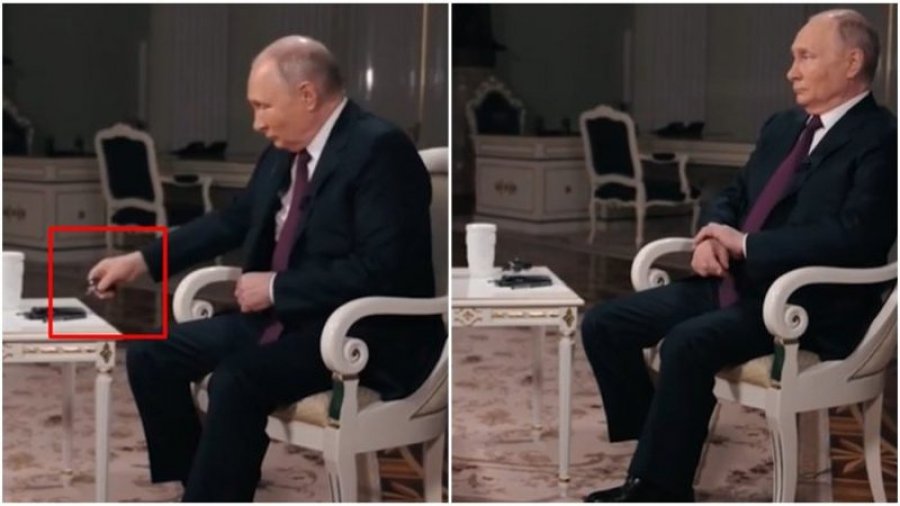Hoqi orën sapo nisi intervista, eksperti i gjuhës së trupit shpjegon gjestin e Putinit