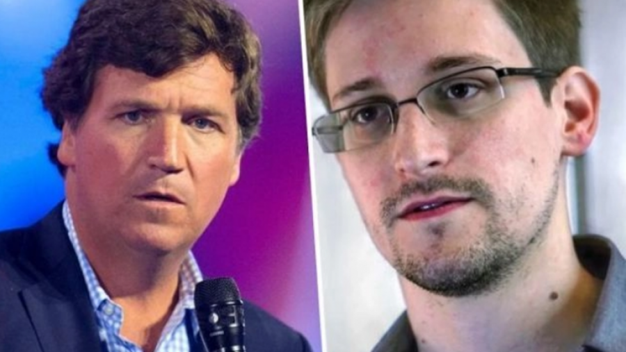 Gazetari Tucker Carlson u takua edhe me Edward Snowden