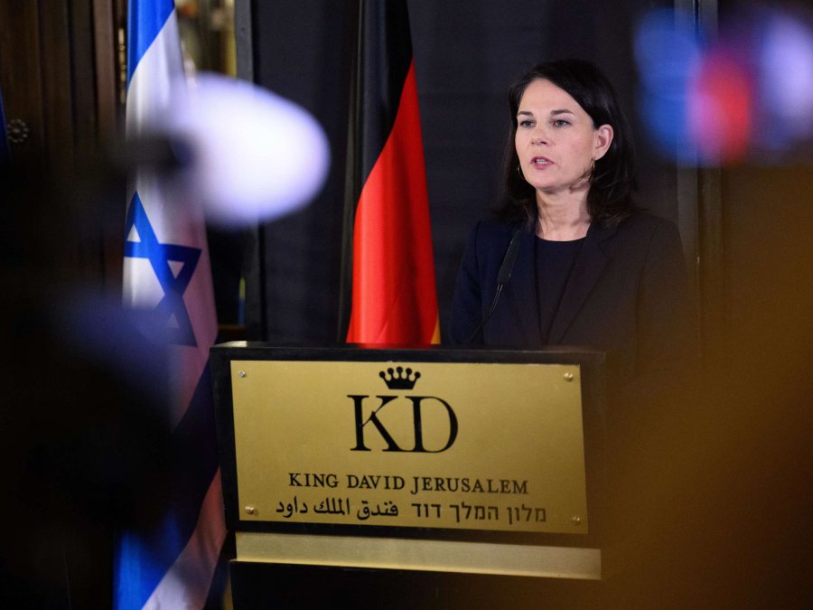 Ministrja e Jashtme gjermane nga Jerusalemi: Një ofensivë në Rafah do të ishte katastrofë! 1.3 mln njerëz nuk kanë ku të shkojnë më