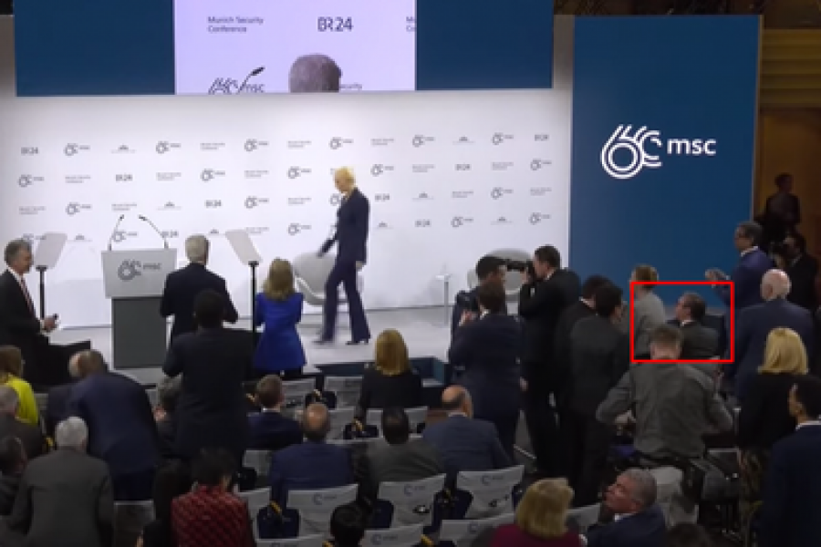 Gjesti i Vuçiçit gjatë fjalimit të gruas së Navalnyt tërheq vëmendjen në konferencën e Mynihut