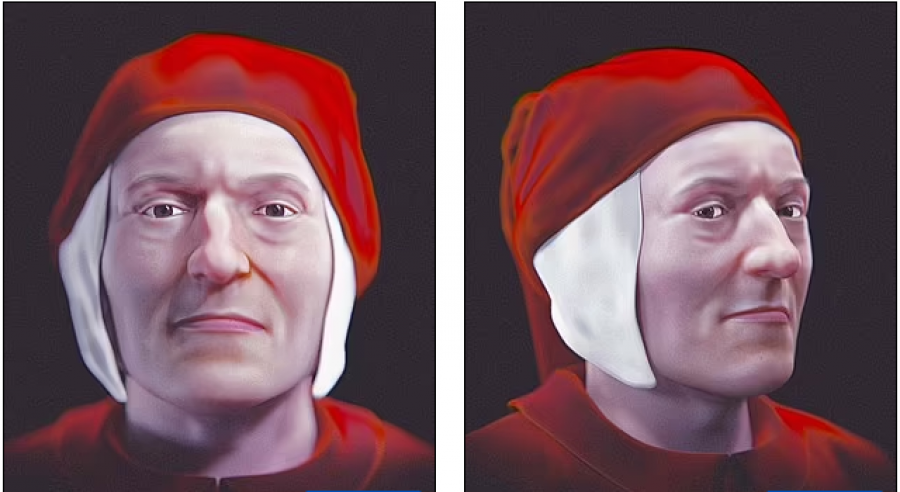Njihuni me njeriun që na tregoi ferrin: Shkencëtarët rindërtojnë fytyrën e Dantes për herë të parë pas më shumë se 700 vjetësh