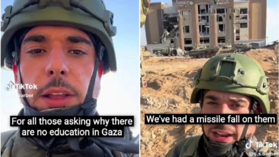 VIDEO/ Ushtari izraelit: Mos pyesni pse nuk ka shkolla në Gazë, i kemi bombarduar