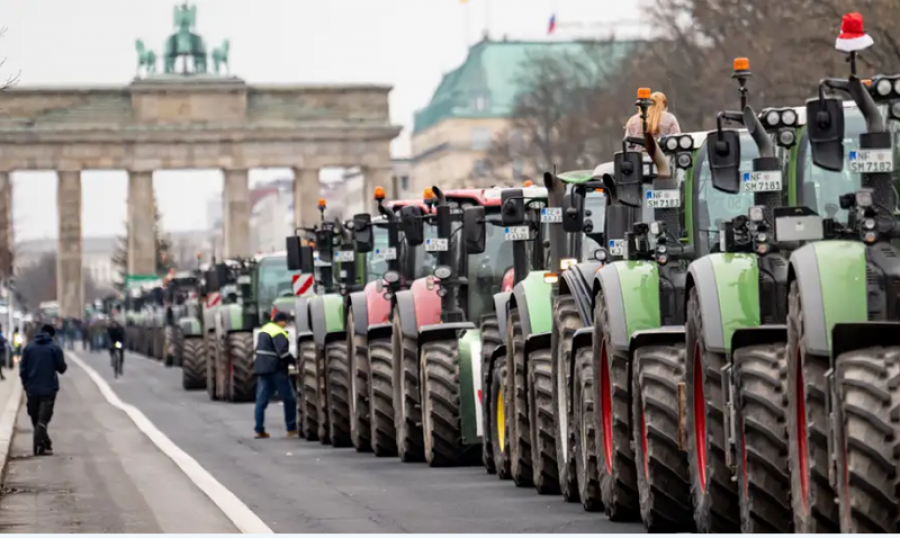 Nesër nisin protestat e mëdha të fermerëve në Gjermani, frikë për infiltrimin e radikalëve dhe ekstremistëve
